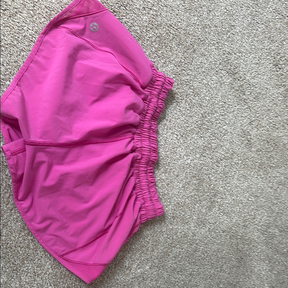 Lululemon Athletica Pink Athletic Shorts Lightweight Performance
